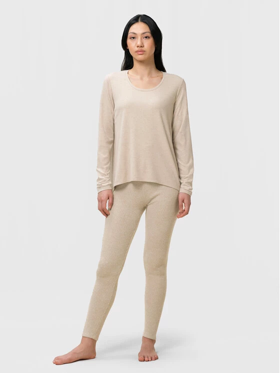 Triumph Γυναίκες Κολάν Thermal 10213451 Μπεζ Slim Fit 3 Triumph Γυναίκες Κολάν Thermal 10213451 Μπεζ Slim Fit