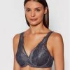 Triumph Γυναίκες Με Μπανέλα Σουτιέν με μπανέλα Wild Peony Florale 10209627 Γκρι