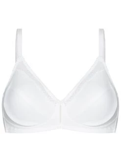 Triumph Γυναίκες Χωρίς Μπανέλα Σουτιέν Bralette Cotton Beauty 10094814 Λευκό -Triumph Κατάστημα unnamed file 648