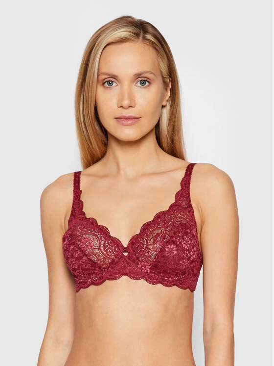 Triumph Γυναίκες Με Μπανέλα Σουτιέν με μπανέλα Amourette 300 10166797 Μπορντό 3 Triumph Γυναίκες Με Μπανέλα Σουτιέν με μπανέλα Amourette 300 10166797 Μπορντό