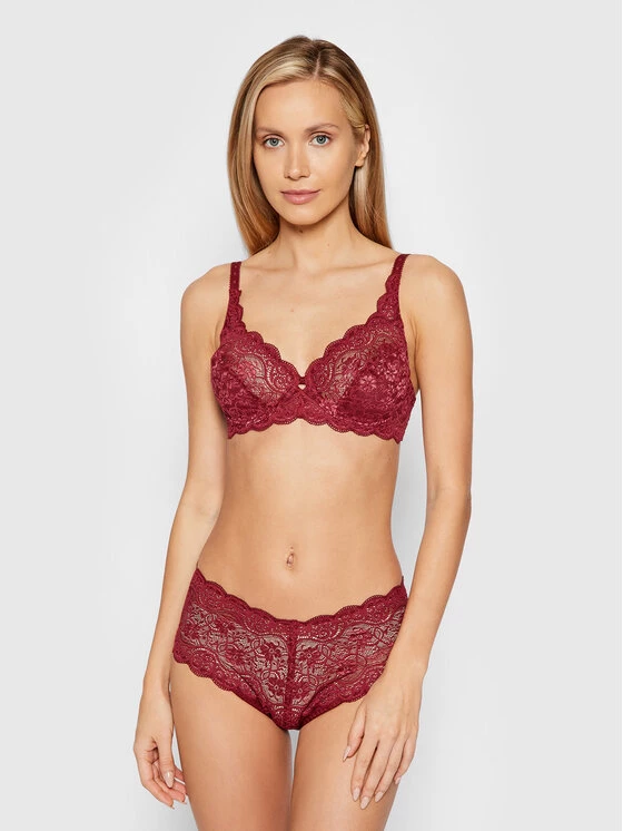 Triumph Γυναίκες Με Μπανέλα Σουτιέν με μπανέλα Amourette 300 10166797 Μπορντό 4 Triumph Γυναίκες Με Μπανέλα Σουτιέν με μπανέλα Amourette 300 10166797 Μπορντό - Image 2