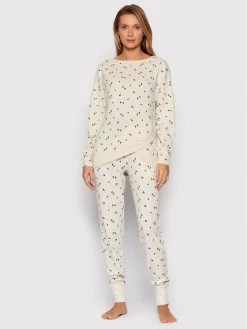 Triumph Γυναίκες Μπλούζες & Μπλουζάκια Πιτζάμας Μπλούζα πιτζάμας Thermal 10205577 Μπεζ -Triumph Κατάστημα unnamed file 814