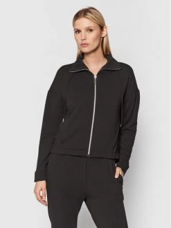 Triumph Γυναίκες Μπλούζες Πιτζάμας Μπλούζα Thermal 10209582 Μαύρο Relaxed Fit