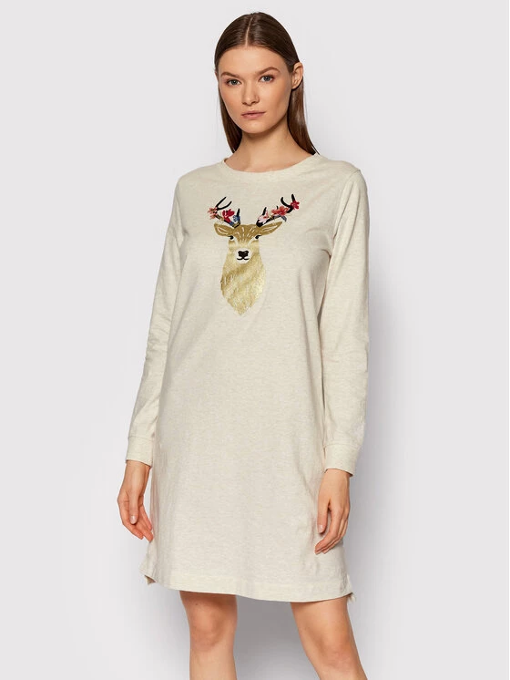 Triumph Γυναίκες Νυχτικά & Μεσοφόρια Νυχτικό Ndk Character 02 X 10209577 Μπεζ Regular Fit 3 Triumph Γυναίκες Νυχτικά & Μεσοφόρια Νυχτικό Ndk Character 02 X 10209577 Μπεζ Regular Fit