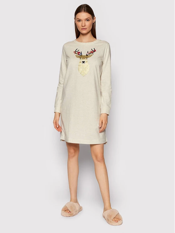 Triumph Γυναίκες Νυχτικά & Μεσοφόρια Νυχτικό Ndk Character 02 X 10209577 Μπεζ Regular Fit 4 Triumph Γυναίκες Νυχτικά & Μεσοφόρια Νυχτικό Ndk Character 02 X 10209577 Μπεζ Regular Fit - Image 2