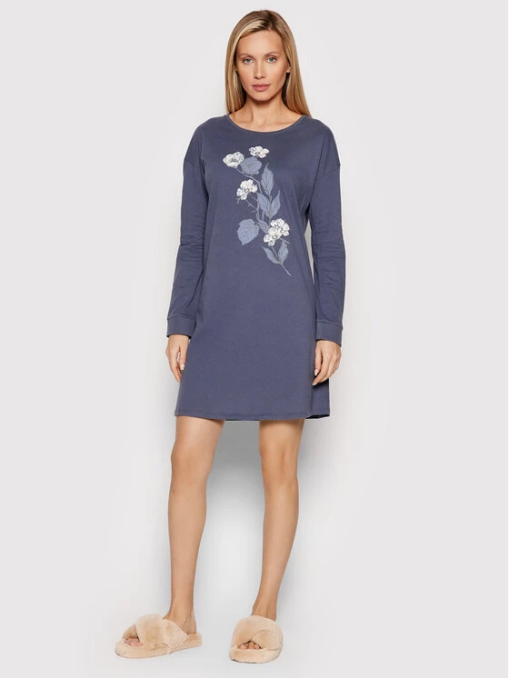 Triumph Γυναίκες Νυχτικά & Μεσοφόρια Νυχτικό 10209579 Σκούρο μπλε 4 Triumph Γυναίκες Νυχτικά & Μεσοφόρια Νυχτικό 10209579 Σκούρο μπλε - Image 2