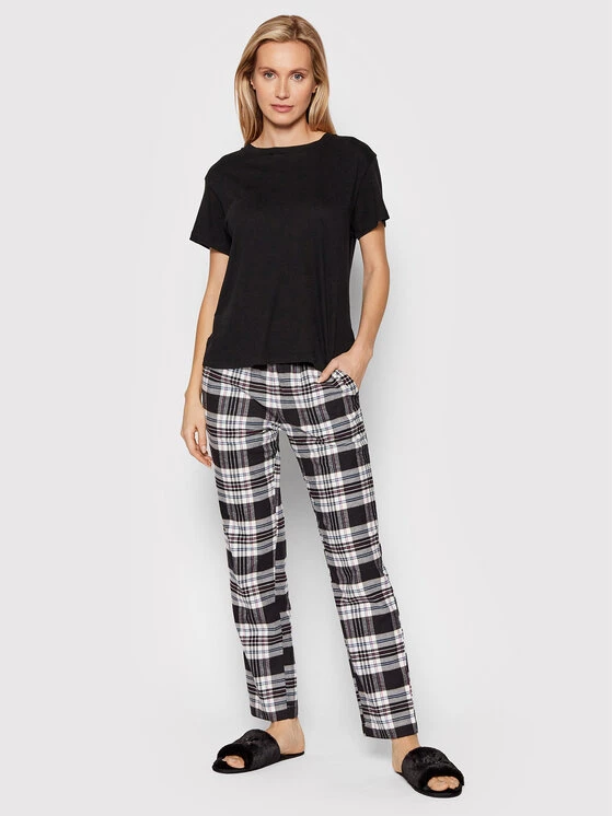 Triumph Γυναίκες Παντελόνια Πιτζάμας Παντελόνι πιτζάμας Mix & Match 10209595 Μαύρο Relaxed Fit 4 Triumph Γυναίκες Παντελόνια Πιτζάμας Παντελόνι πιτζάμας Mix & Match 10209595 Μαύρο Relaxed Fit - Image 2