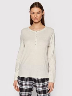 Triumph Γυναίκες Μπλούζες & Μπλουζάκια Πιτζάμας Μπλούζα πιτζάμας Mix & Match 10209572 Μπεζ Regular Fit