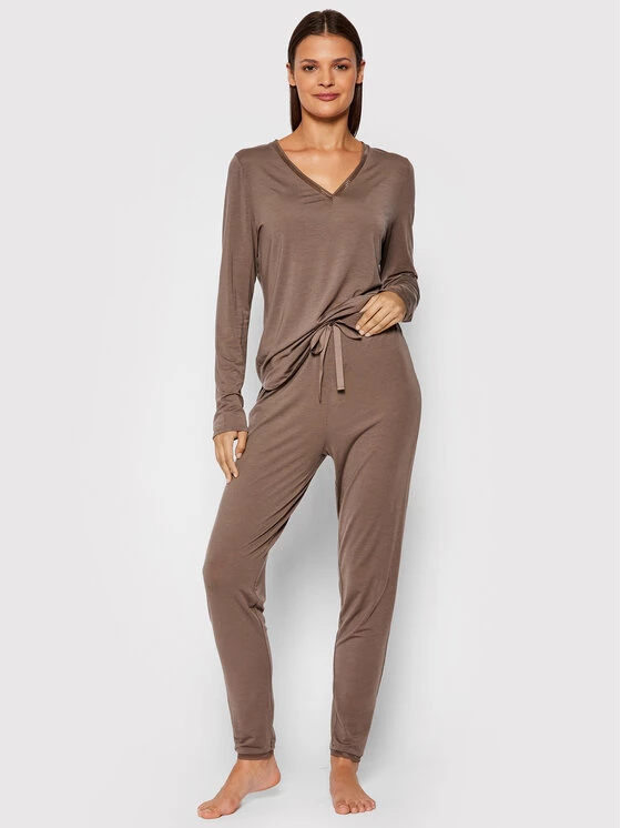 Triumph Γυναίκες Μπλούζες & Μπλουζάκια Πιτζάμας Μπλούζα πιτζάμας Climate Control 10194642 Καφέ 4 Triumph Γυναίκες Μπλούζες & Μπλουζάκια Πιτζάμας Μπλούζα πιτζάμας Climate Control 10194642 Καφέ - Image 2