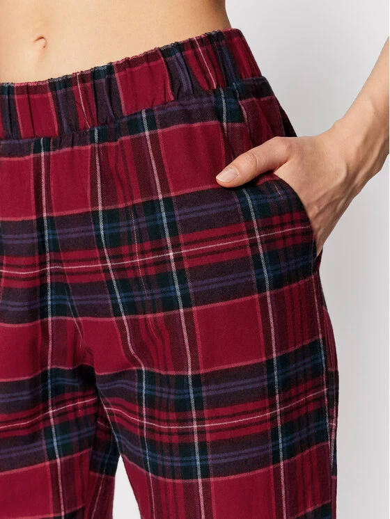 Triumph Γυναίκες Παντελόνια Πιτζάμας Παντελόνι πιτζάμας Mix & Match 10209595 Κόκκινο Tapered Fit 6 Triumph Γυναίκες Παντελόνια Πιτζάμας Παντελόνι πιτζάμας Mix & Match 10209595 Κόκκινο Tapered Fit - Image 4