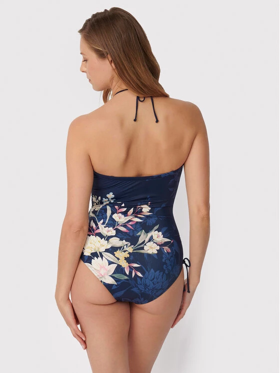 Triumph Γυναίκες Ολόσωμα Μαγιό Μαγιό Botanical Leaf 10207931 Σκούρο μπλε 8 Triumph Γυναίκες Ολόσωμα Μαγιό Μαγιό Botanical Leaf 10207931 Σκούρο μπλε - Image 6
