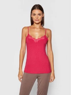 Triumph Γυναίκες Tops Τοπ Climate Control Camisole 10207511 Κόκκινο Regular Fit