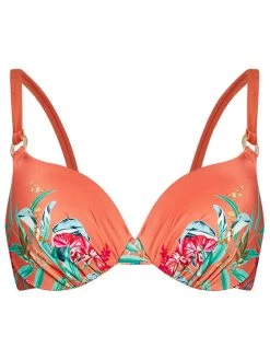 Triumph Γυναίκες Μπικίνι πάνω μέρος Botanical Leaf 10207904 Πορτοκαλί -Triumph Κατάστημα unnamed file 991